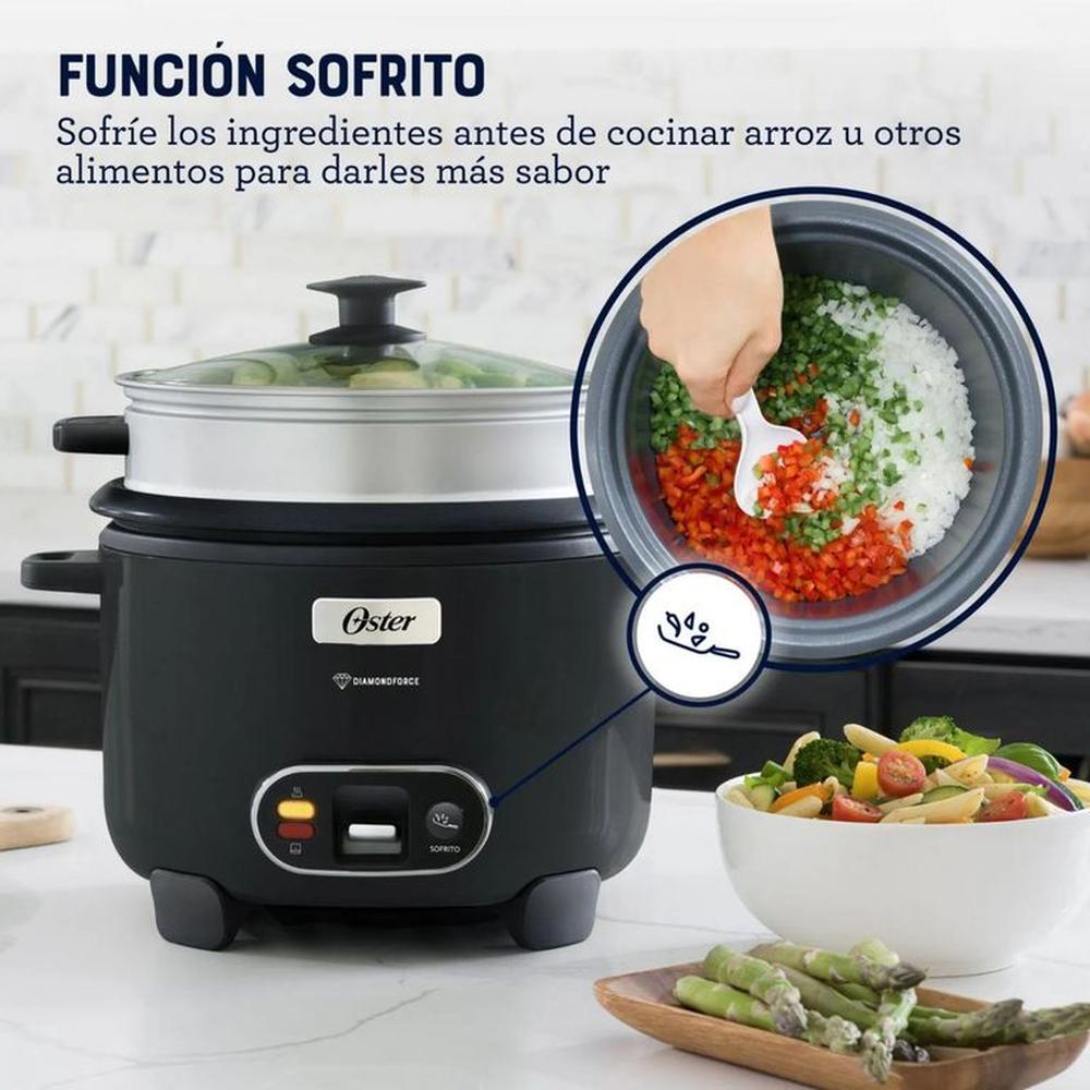 Olla Arrocera Antiadherente 1.8 Litros CKSTRC10DFBLK53C