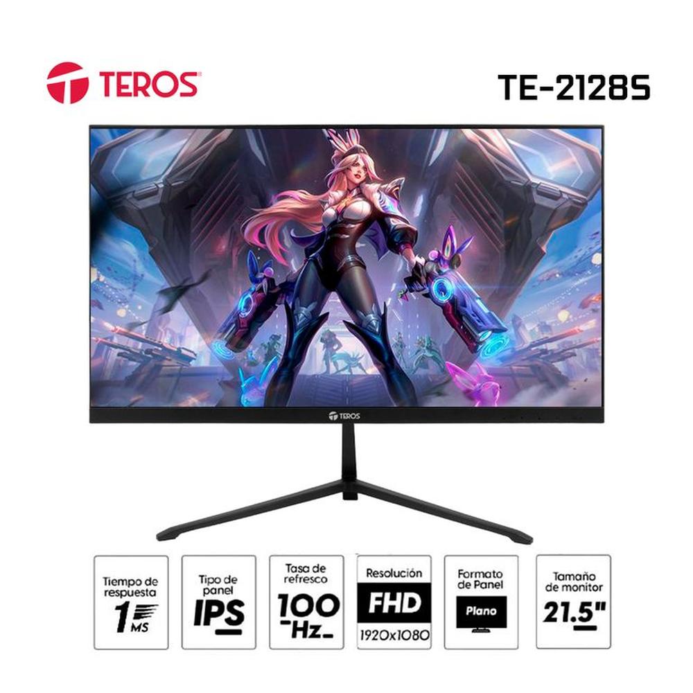 Monitor Teros TE-2128S 21.5 IPS 100Hz FHD HDMI VGA VESA FREESYNC