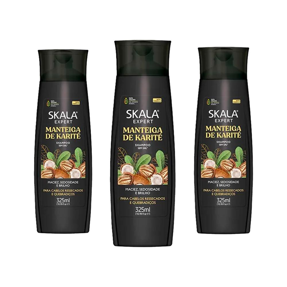 Shampoo Manteca De Kerite Skala Expert 325Ml 3 Und