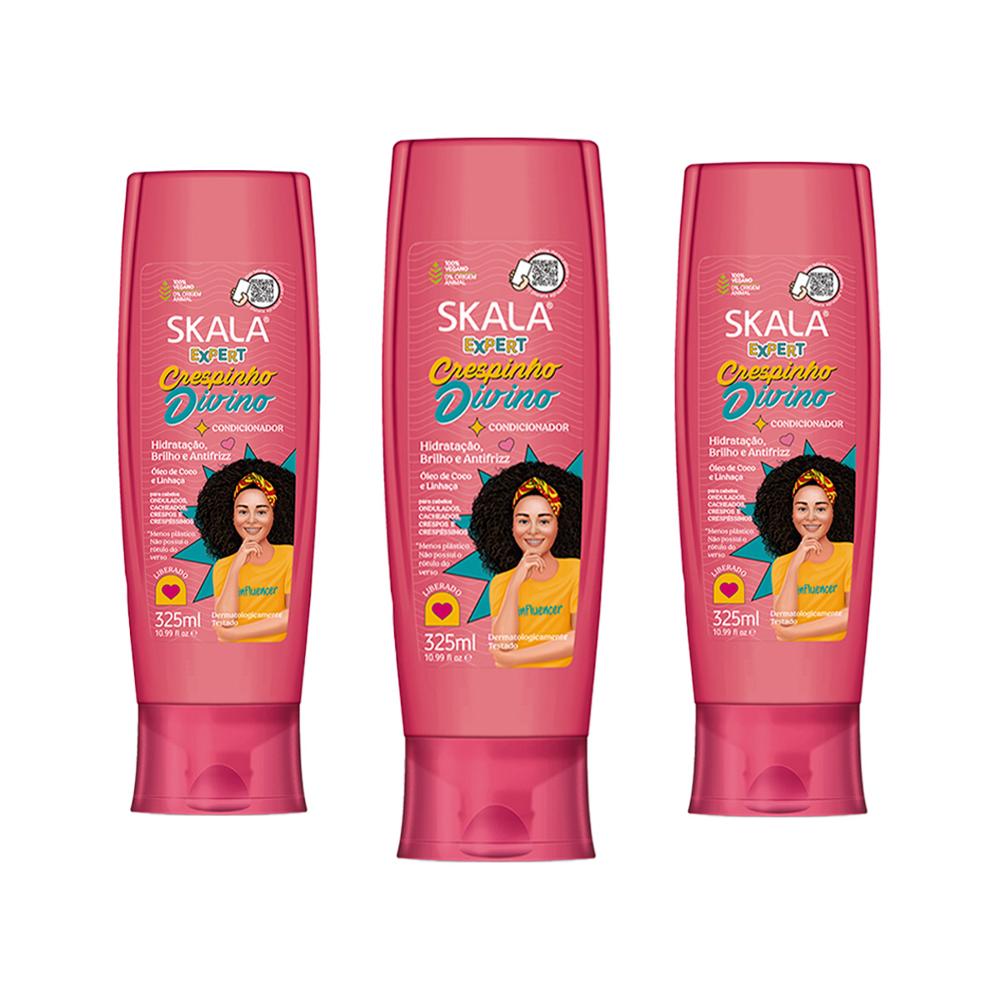 Acondicionador Divino Potinho Skala Expert 325Ml 3 Und