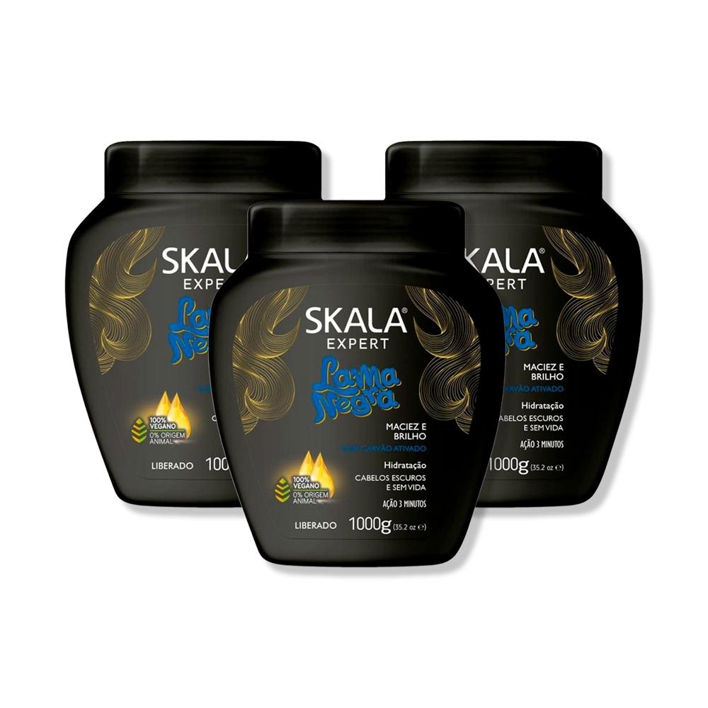 Crema De Tratamiento Lama Negra 1000G - Skala 3 Unid