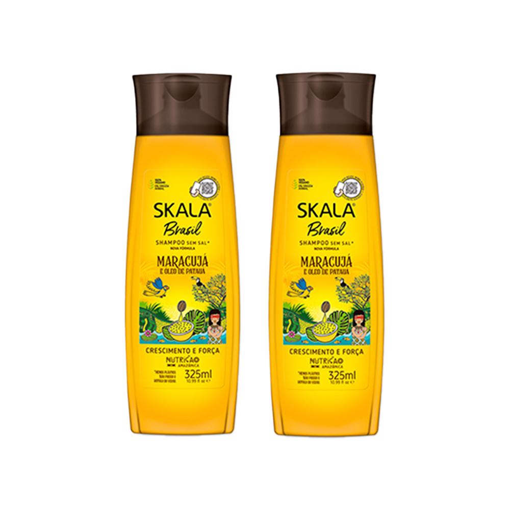 Shampoo Maracuya & Oleo De Pataua Skala Expert 325Ml 2 Und