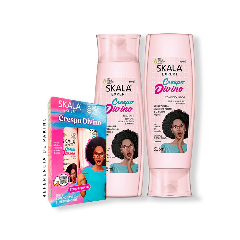 Shampoo + Acondicionador Divino Potao Skala Expert 325Ml + Regalo