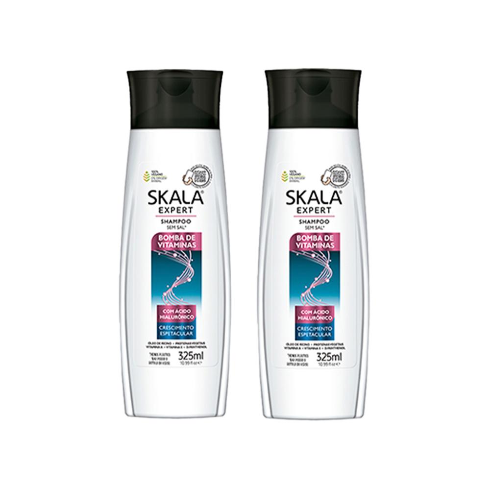 Shampoo Bomba De Vitaminas Skala Expert 325Ml 2 Und