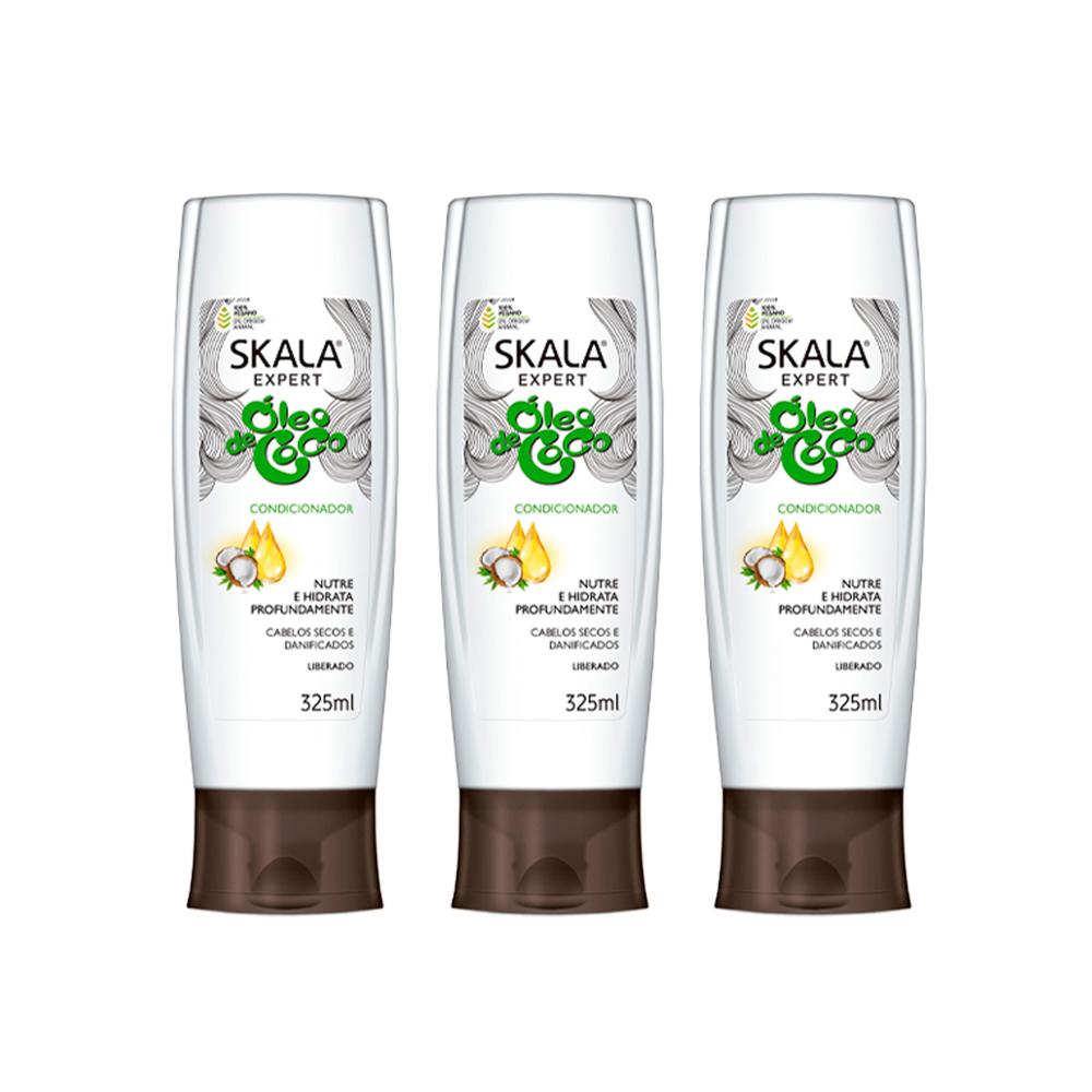 Acondicionador Oleo De Coco Skala Expert 325Ml 3 Und