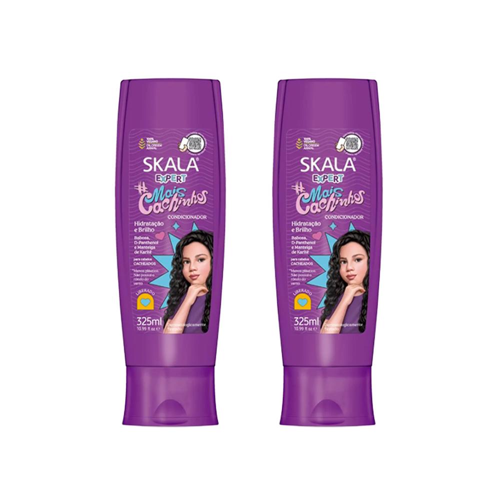 Acondicionador Mais Cachinhos Skala Expert 325Ml 2 Und