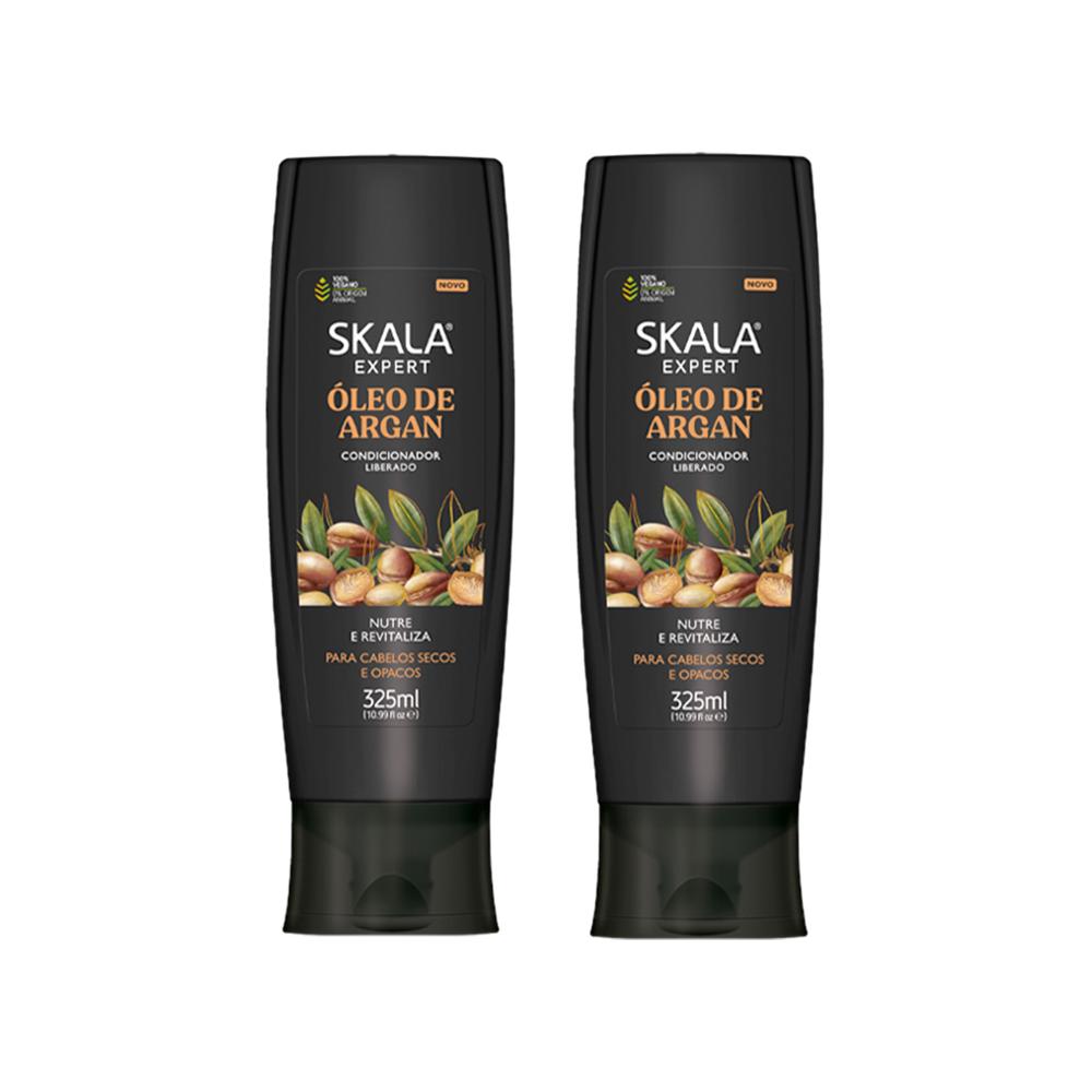 Acondicionador Aceite De Argan Skala Expert 325Ml 2 Und