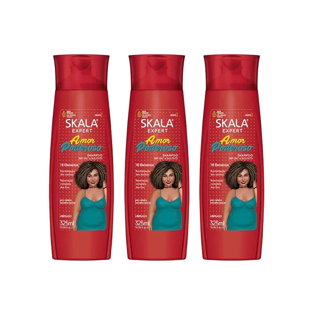 Shampoo Amor Poderoso Skala Expert 325Ml 3 Und