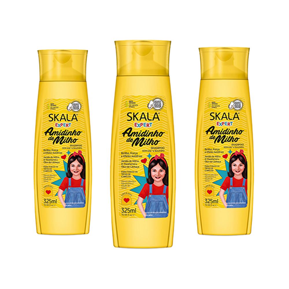 Shampoo Almidon De Maiz Kids Skala Expert 325Ml 3 Und
