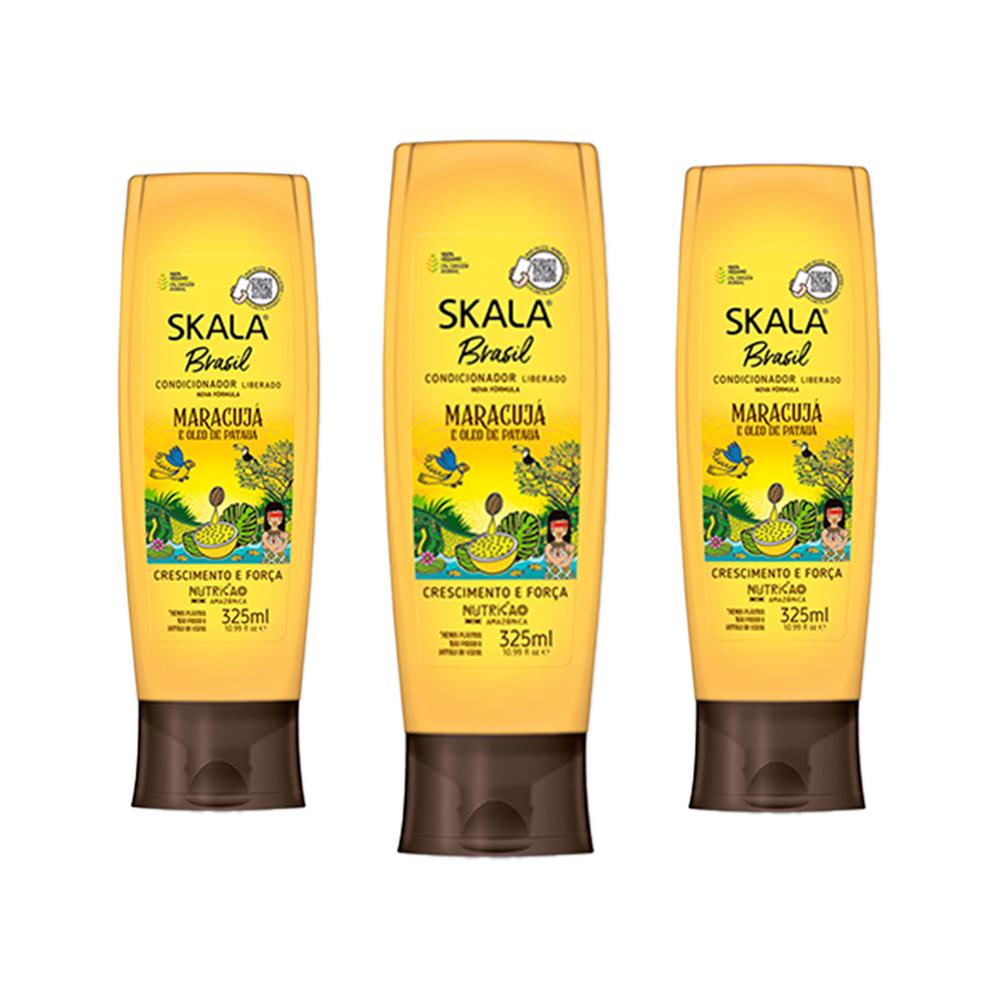 Acondicionador Maracuya & Oleo De Pataua Skala Expert 325Ml 3 Und