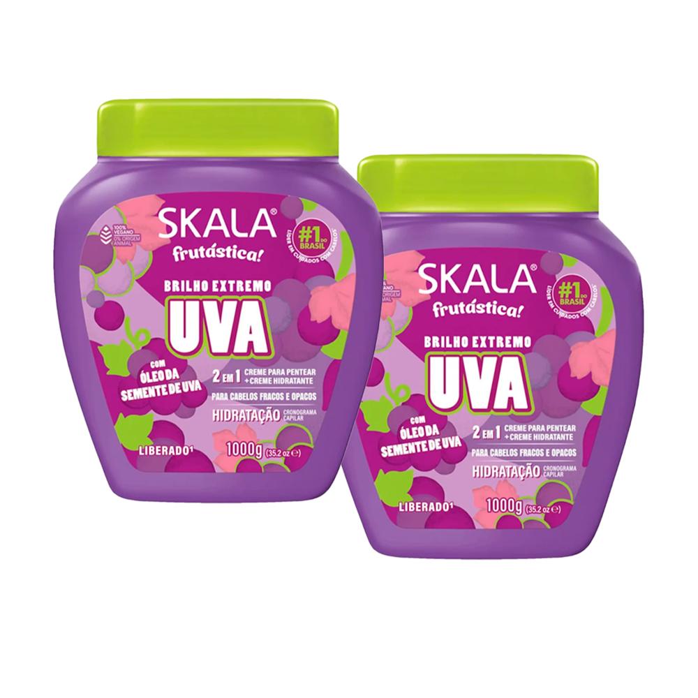Crema De Tratamiento De Uva 2 En 1 1000G - Skala 2 Unid