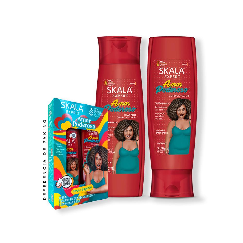 Shampoo + Acondicionador Amor Poderoso Skala Expert 325Ml + Regalo