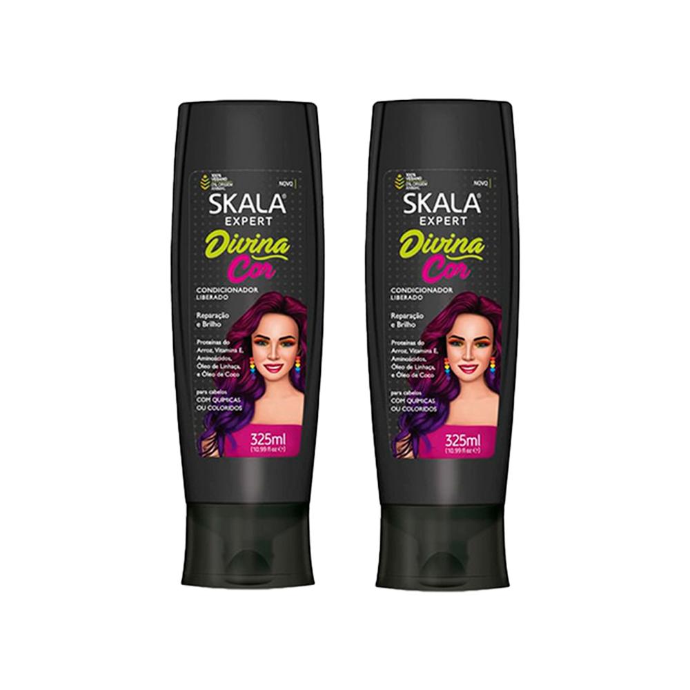 Acondicionador Divina Cor X Skala Expert 325Ml 2 Und