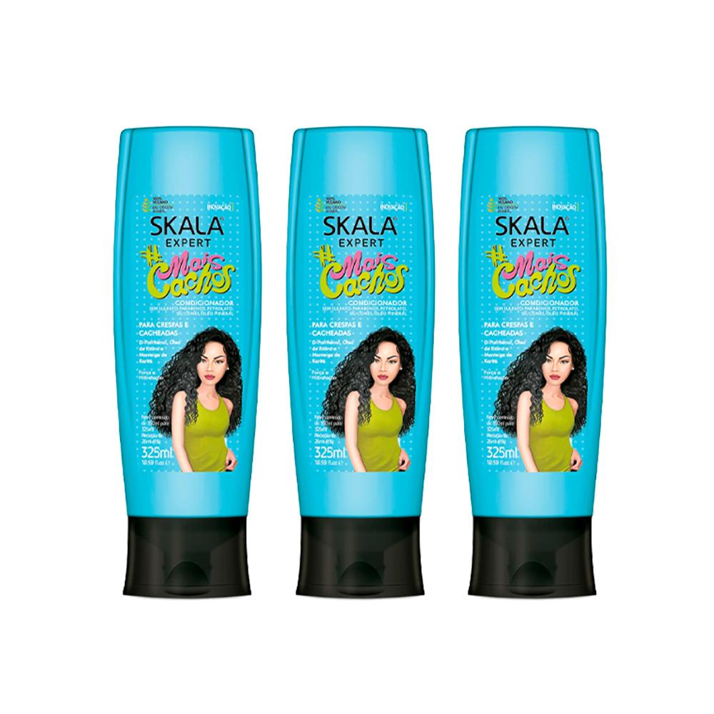 Acondicionador Mais Cachos Skala Expert 325Ml 3 Und