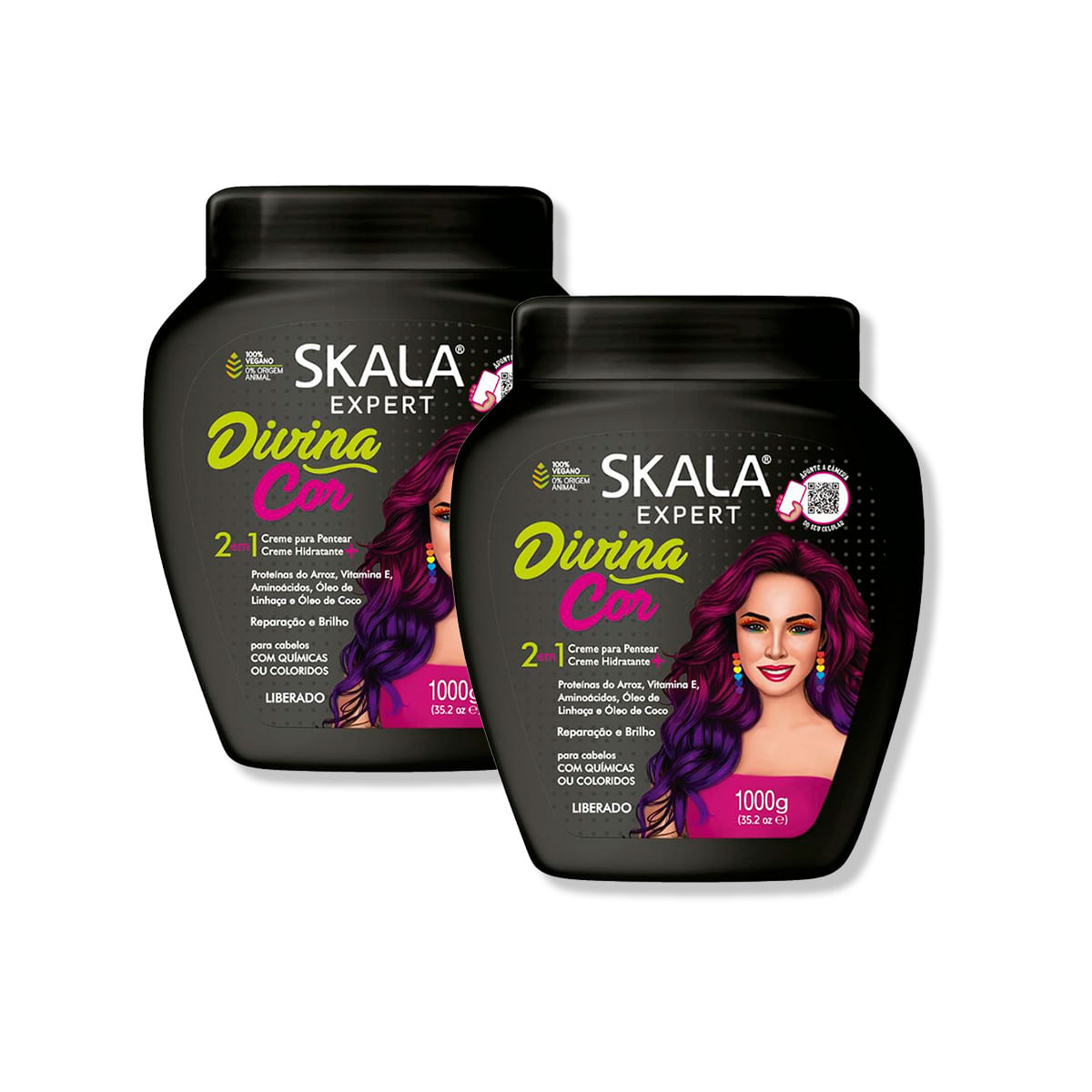 Crema Tratamiento Capilar Divina Cor 1000G - Skala Expert