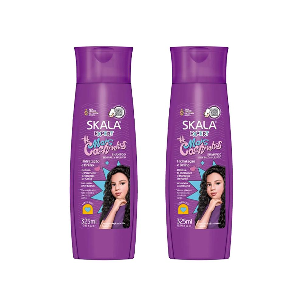 Shampoo Mais Cachinhos Skala Expert 325Ml 2 Und