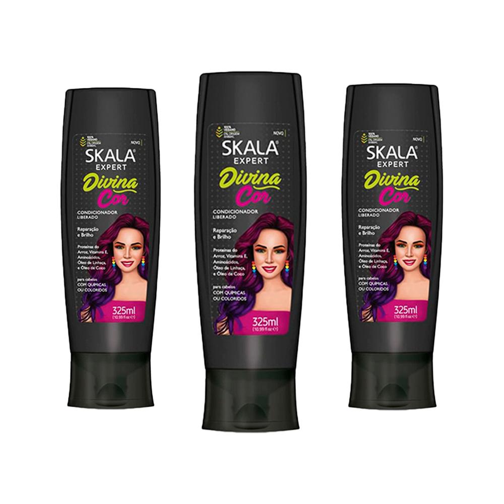 Acondicionador Divina Cor X Skala Expert 325Ml 3 Und