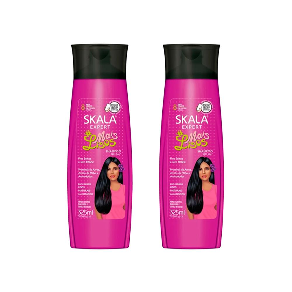 Shampoo Mais Lisos Skala Expert 325Ml 2 Und
