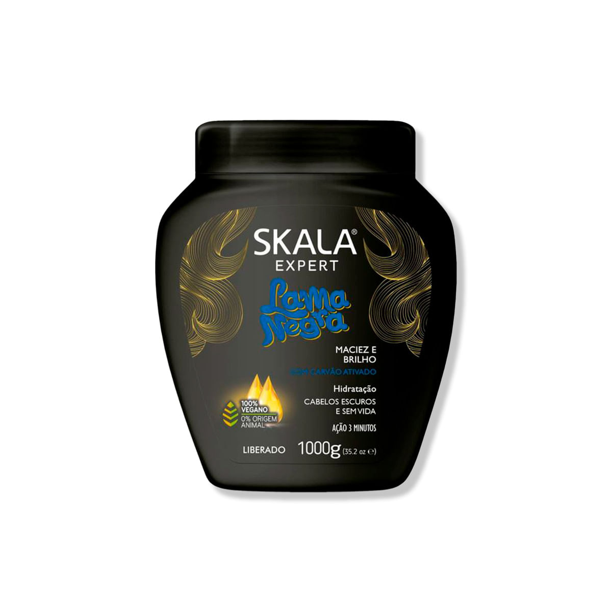 Crema De Tratamiento Lama Negra 1000G - Skala