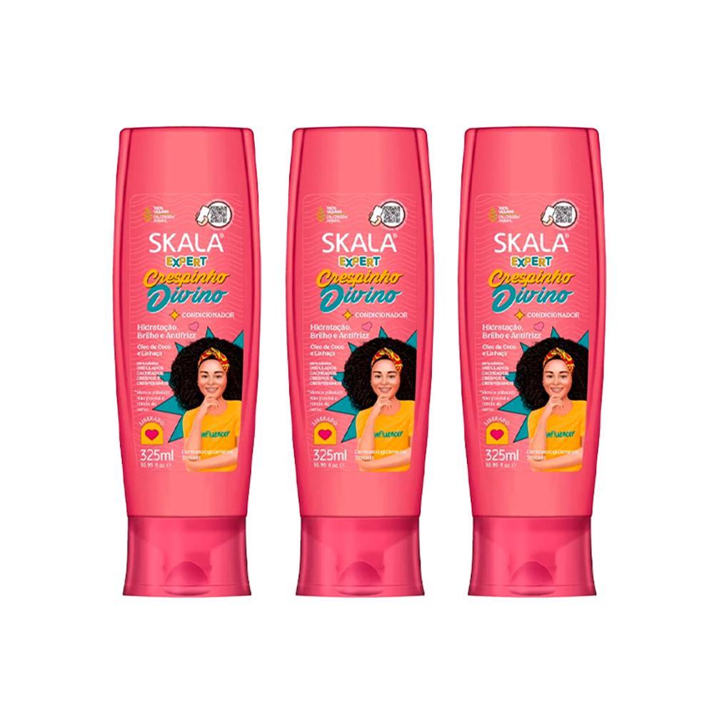 Acondicionador Crespinho Divino Kids Skala Expert 325Ml 3 Und