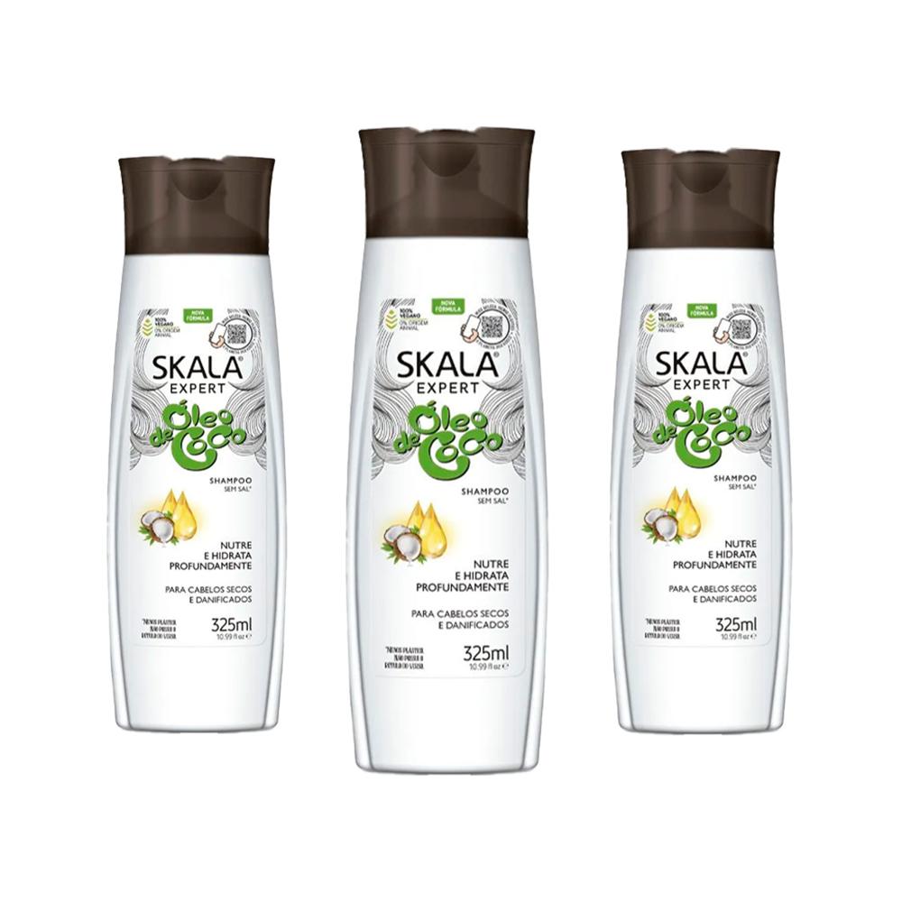 Shampoo De Cacao Skala Expert 325Ml 3 Und