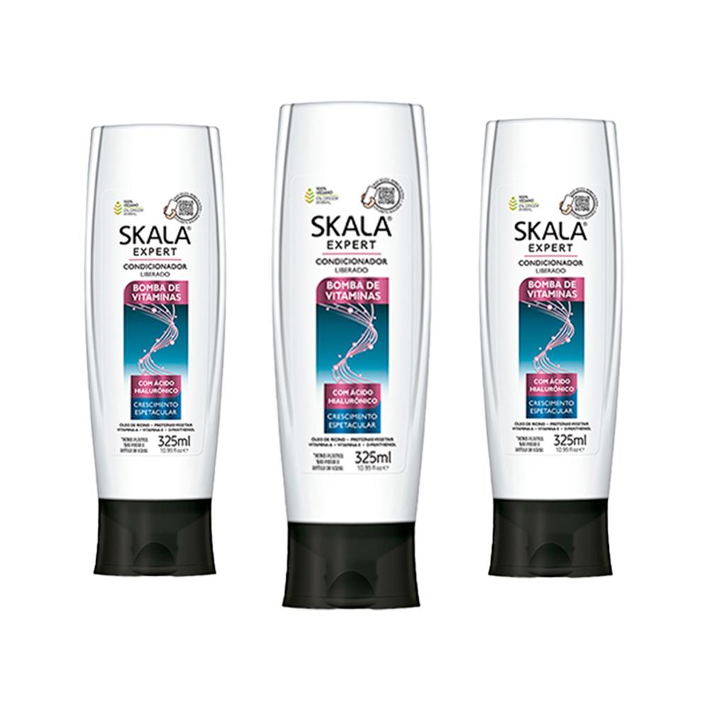 Acondicionador Bomba De Vitaminas Skala Expert 325Ml 3 Und