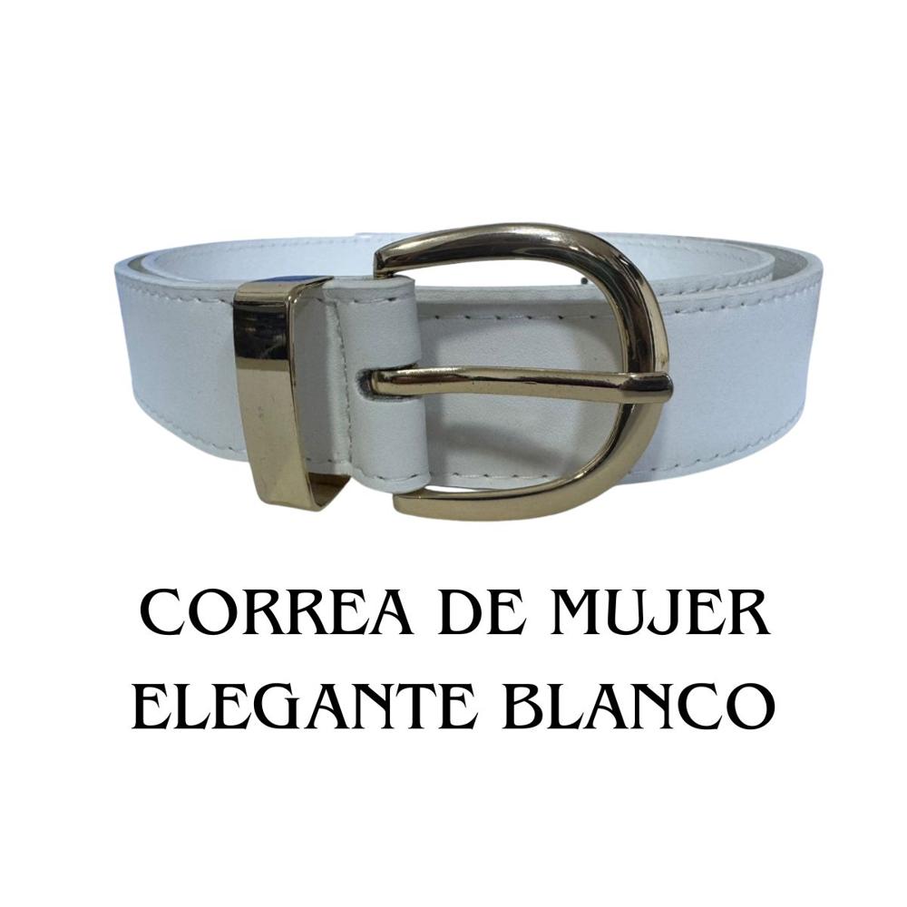Correa de mujer elegante Blanco