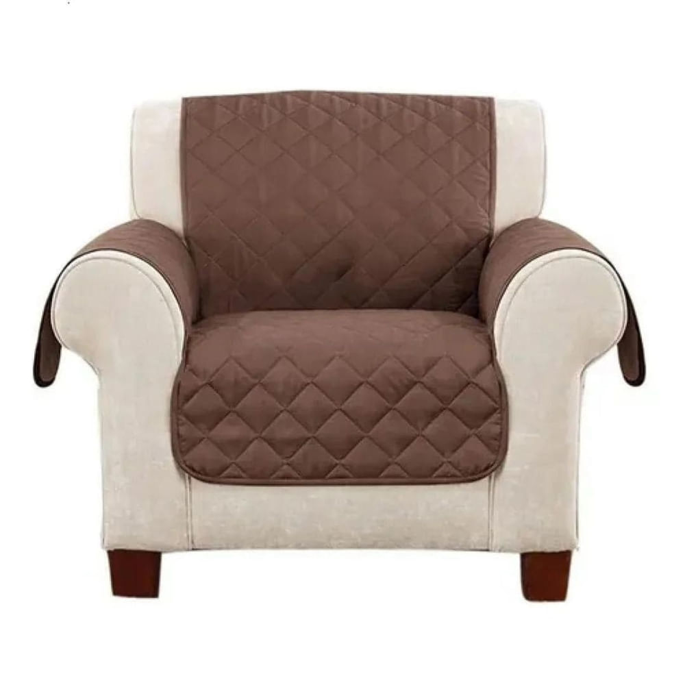 Cobertor de Muebles de 1 Cuerpo Marrón