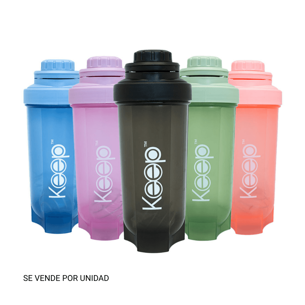 Botella Shaker Colores Keep 700ml