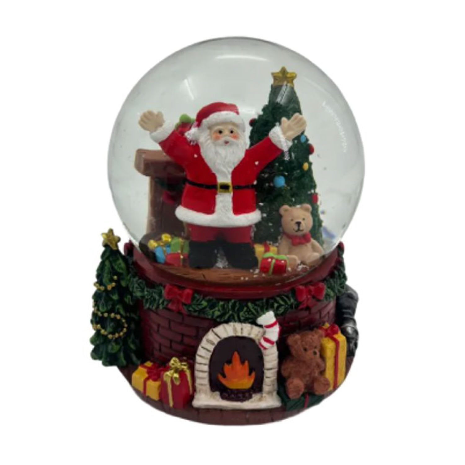 Bola Nieve Musical Bola De Nieve Para árbol De Navidad Decorada Sobre Base  Plateada Con Estrellas Y Caja De Musica De 10 Cm De Diametro Bolas De Nieve  Navidad, image size:1500x1500