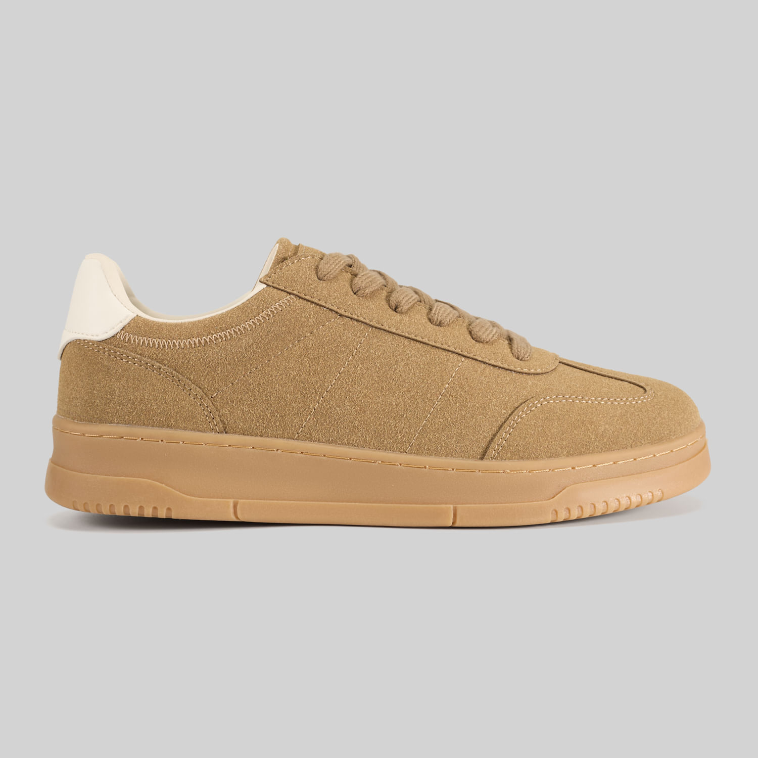 Zapatillas Urbanas Hombre Malabar Sude Taupe