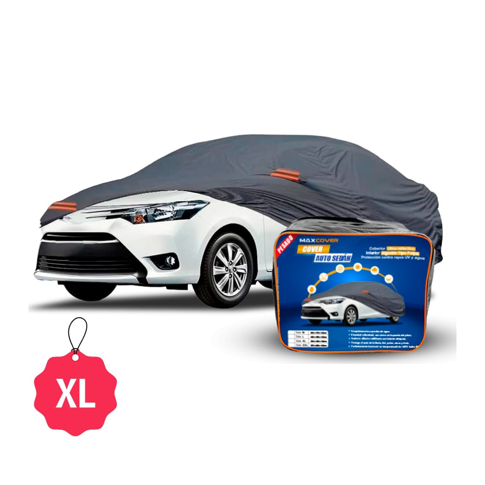 Cobertor para Auto Funda Gruesa Impermeable - MAXCOVER - Talla XL