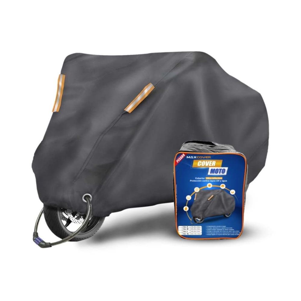 Cobertor para Moto Pesado Impermeable - MAXCOVER - Talla L