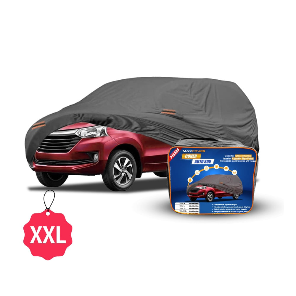 Cobertor para Auto SUV Funda Gruesa - Impermeable - Talla XXL