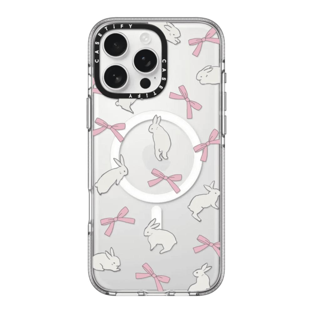 Case Casetify Rabbit Ribbon con Magsafe para Iphone 14 Pro