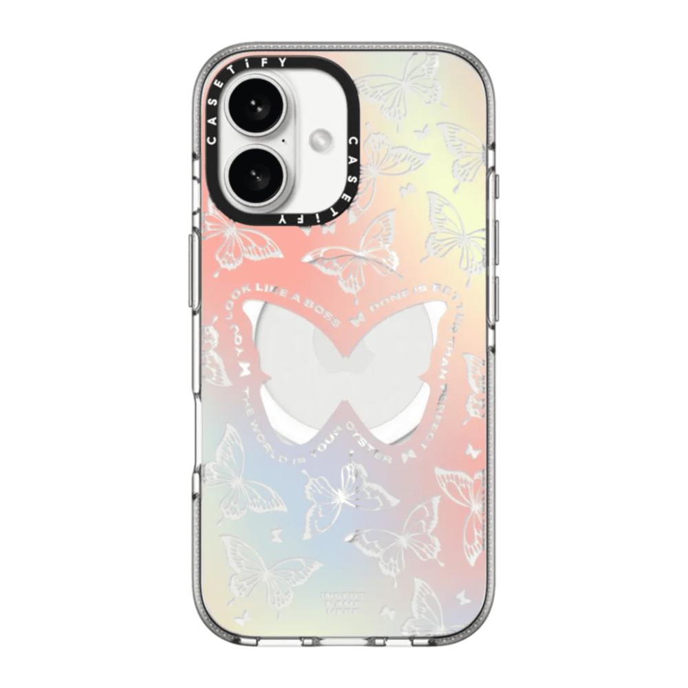 Case Casetify You Give Me Butterflies con Magsafe para Iphone 14 Pro