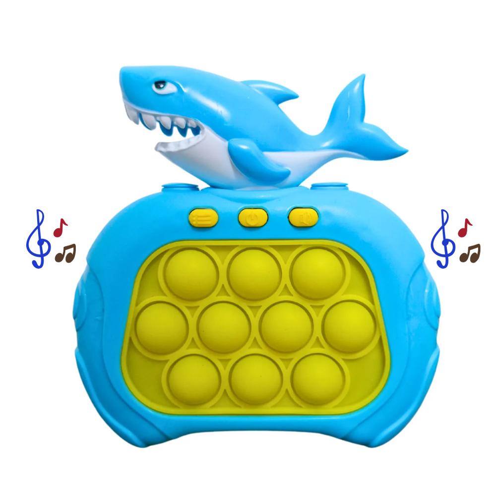 Pop It Electrónico Sensorial para Niños Tiburón