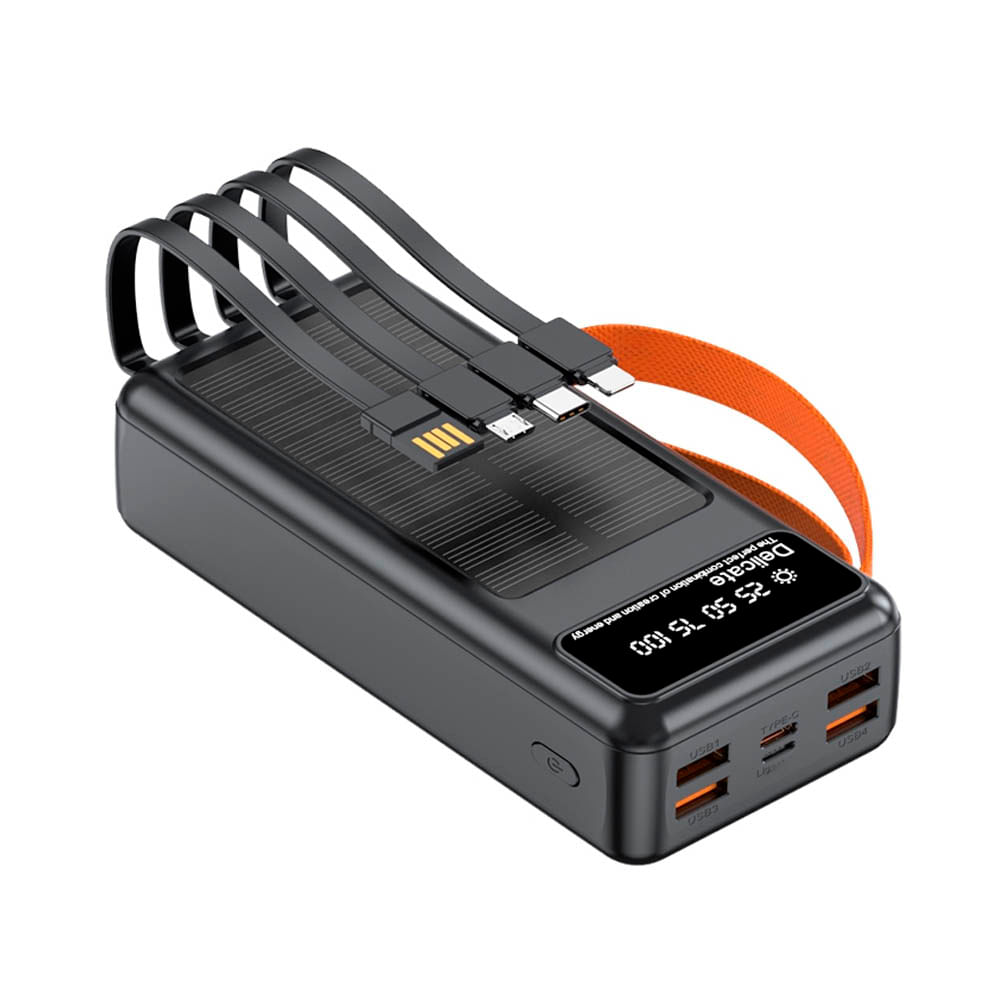 Cargador Portátil Power Bank 45 000 mAh DE-2002 Demgel Carga Solar