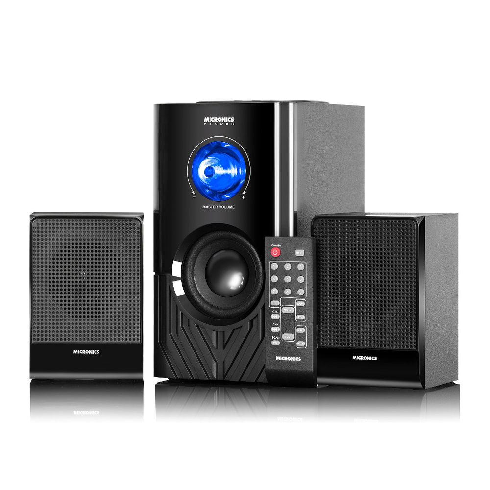 PARLANTE WOOFER MICRONICS MIC 6004BT FENDER 60W,FM,USB,SD