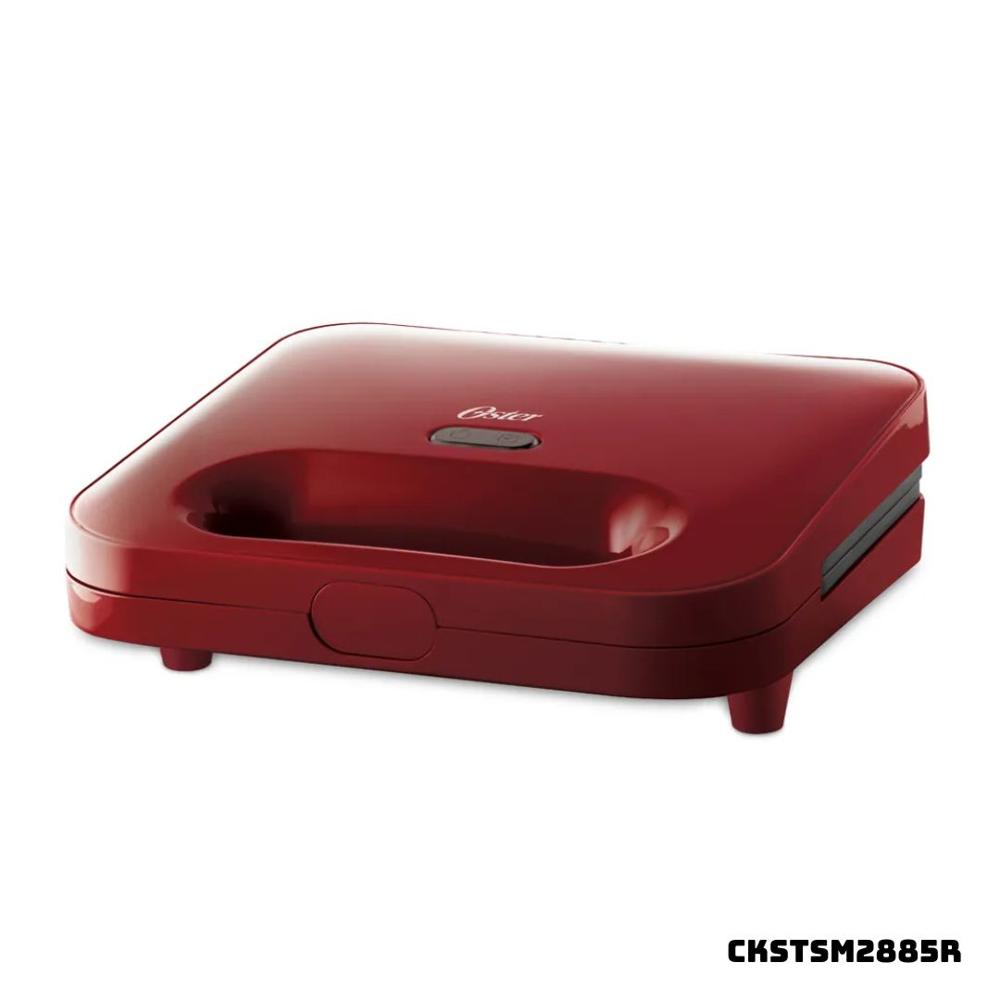 SANDWICHERA COMPACTA OSTER CKSTSM2885R ROJA