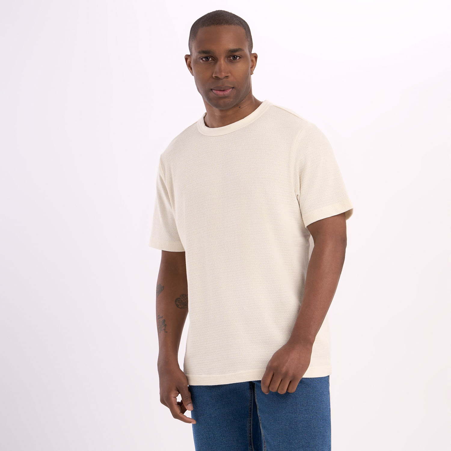 Polo Hombre Malabar Neck Textu