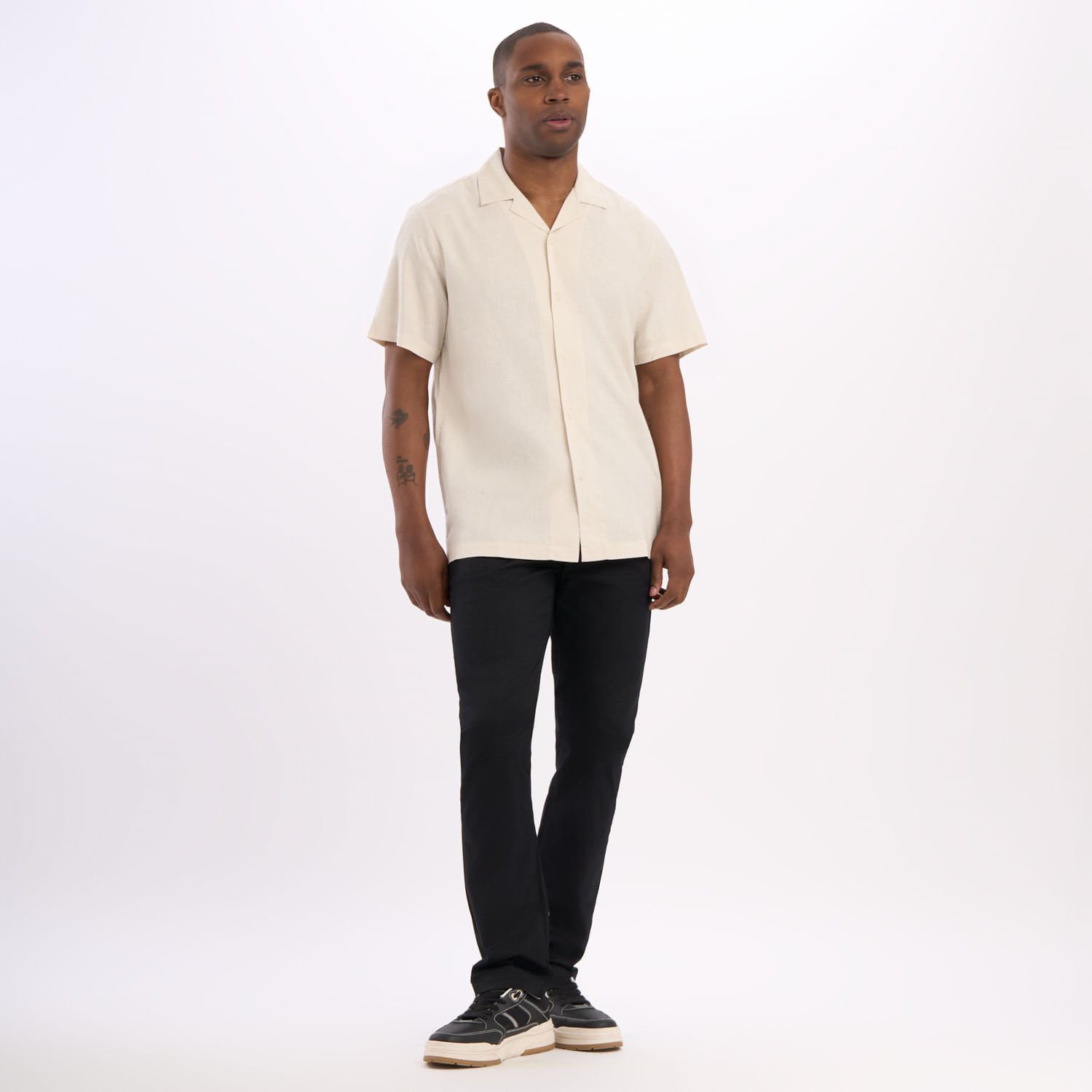 Pantalón Hombre Malabar Chino Negro