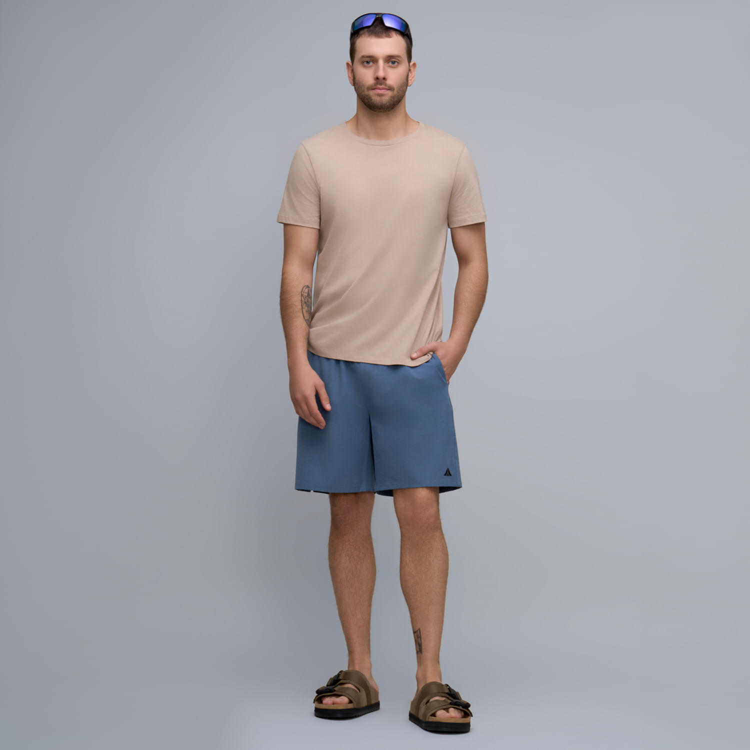 Short Hombre Aereal Elastic