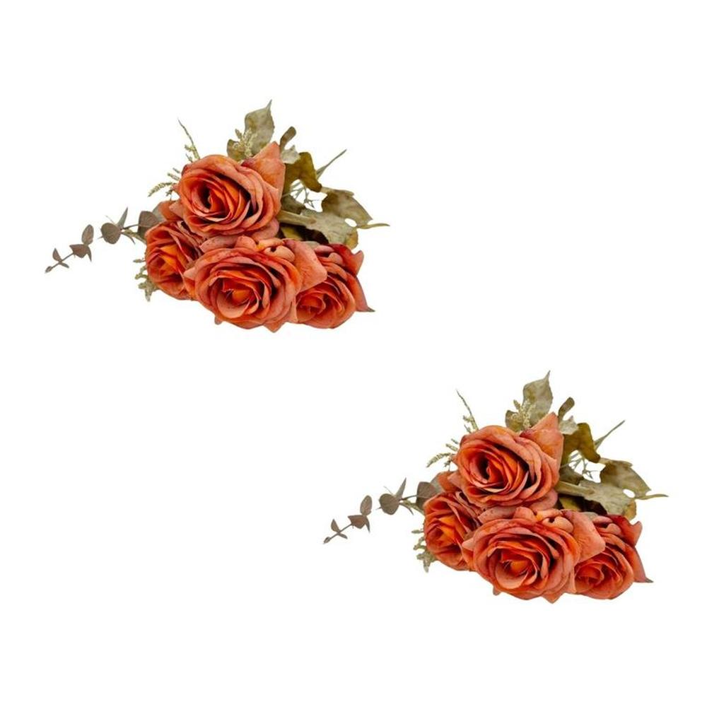 Pack de 2 Bouquets De Rosa En Boton 8224-NAR FLORIPASTORE