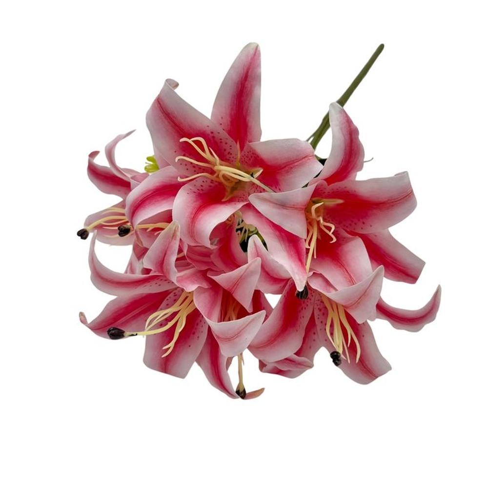 Bouquet De Lirio de Silicona BG 305114-ROS FLORIPASTORE