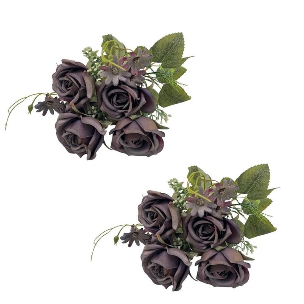 Pack De 2 Bouquet De Mini Rosas SY05328-17 FLORIPASTORE
