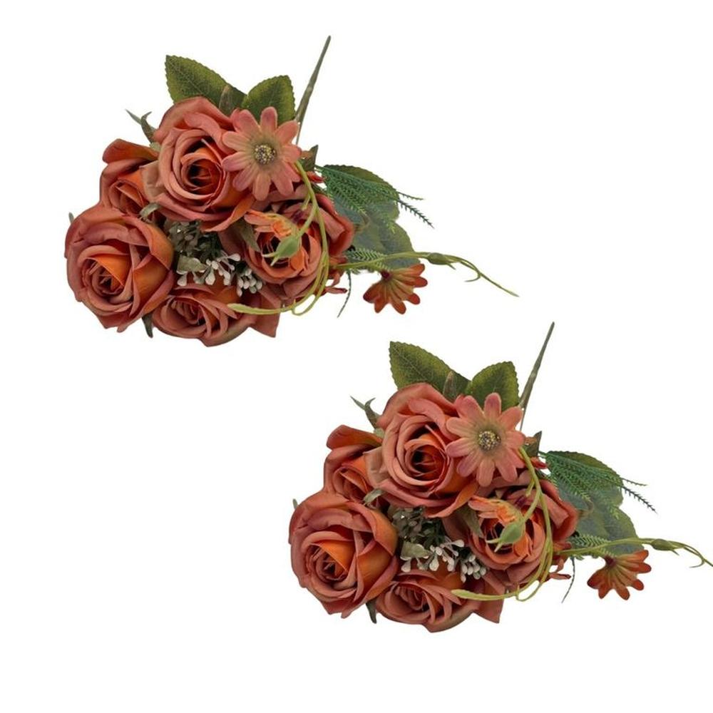 Pack De 2 Bouquet De Mini Rosas SY05328-12 FLORIPASTORE