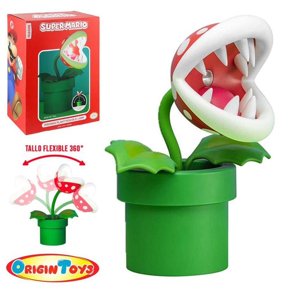 LAMPARA - SUPER MARIO - PIRANHA PLANT POSABLE LAMP