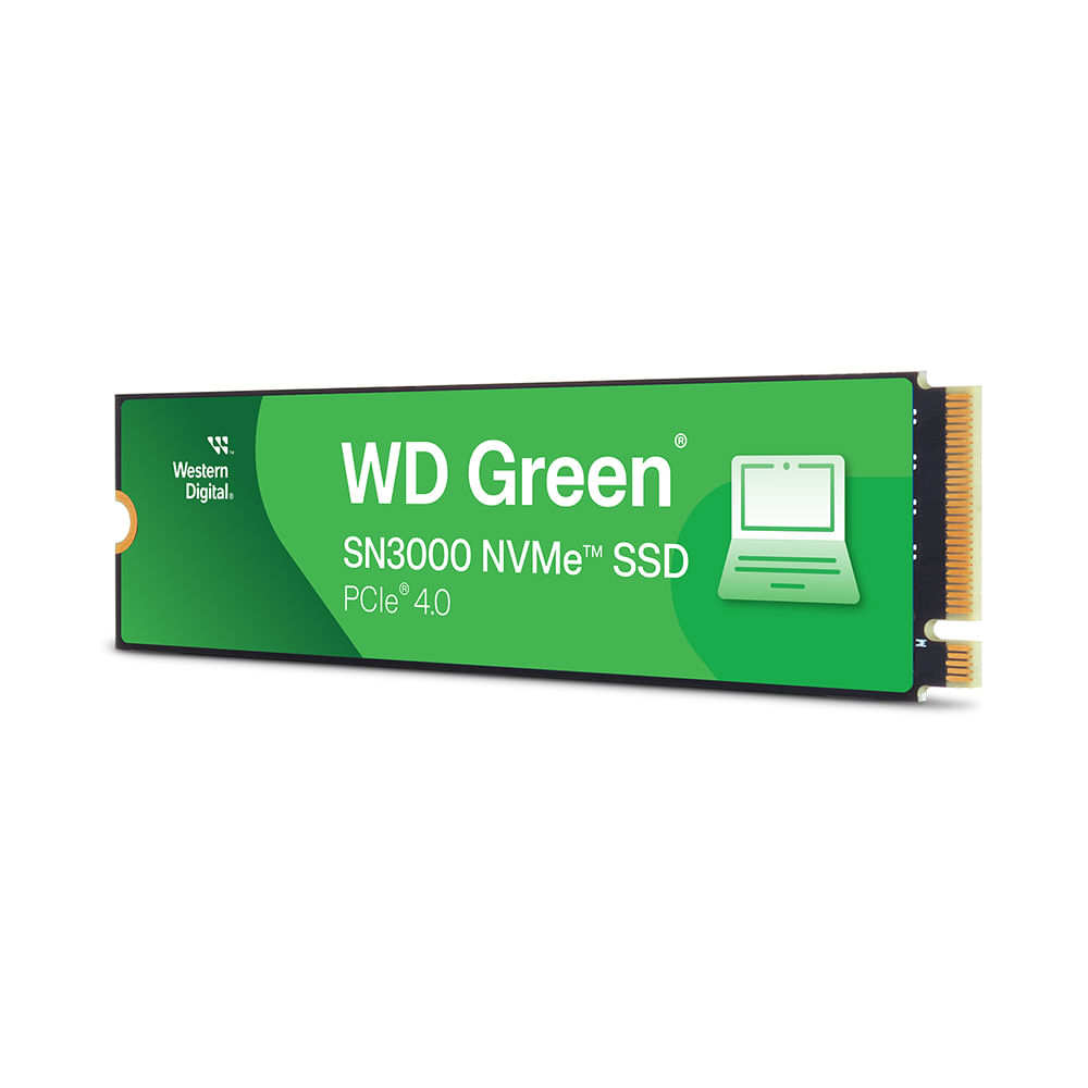 SSD WD Green SN3000 NVMe 2TB - Almacenamiento rápido y eficiente para tus dispositivos