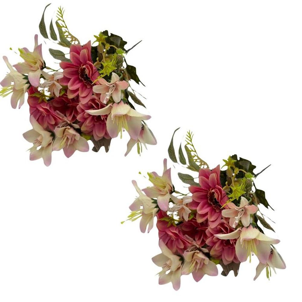Pack de 2 Bouquets Margarita Y Lirio BG307034-PK FLORIPASTORE